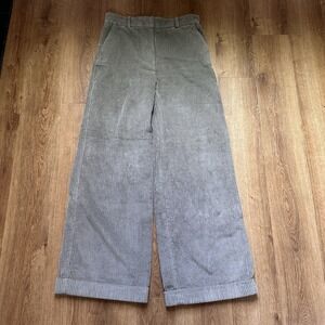 COS Women's Corduroy High Rise Wide Leg Pants Size 6
